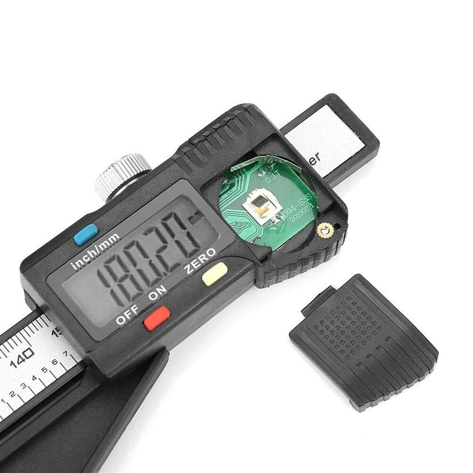 Suwmiarka Cyfrowa 150 Mm, Profesjonalny Elektroniczny Wysokościomierz, Miernik Głębokości Otworu, Wytrzymałe Narzędzie Pomiarowe Z Podstawą Magnetyczną, Przycisk Resetowania