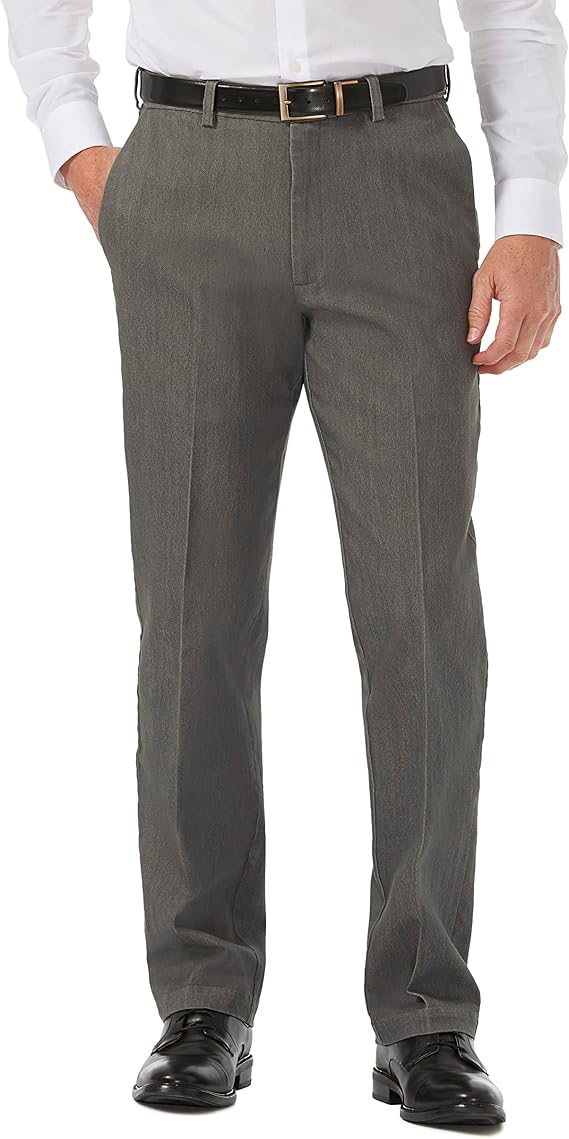 Haggar Men's Pleat & Flat Front Denim - Regular and Big & Tall Sizes