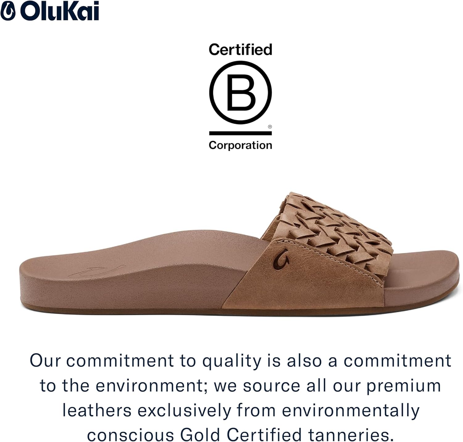 OLUKAI Kamola Women's Slide Sandal, Everyday Stylish Shoe, All-Day Wear & Comfortable Fit - Image 4