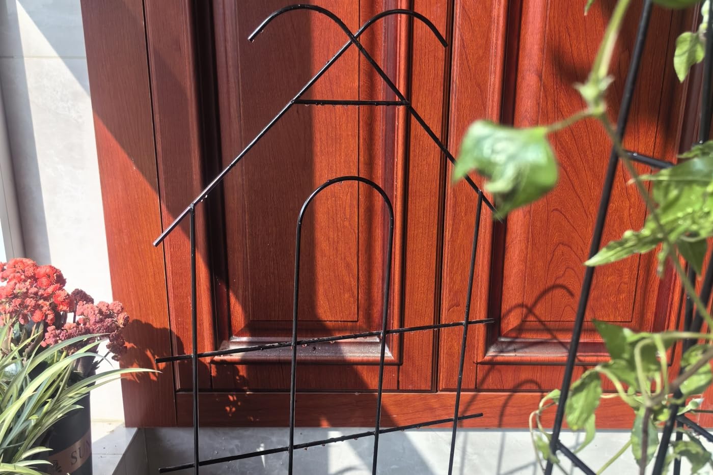 Tuinlatwerk Voor Klimplanten En Bloemen, Steunstok En Plantentoren Voor Klimplanten En Bloemenstandaards Metalen Plantenlatwerk Voor Buitengebruik