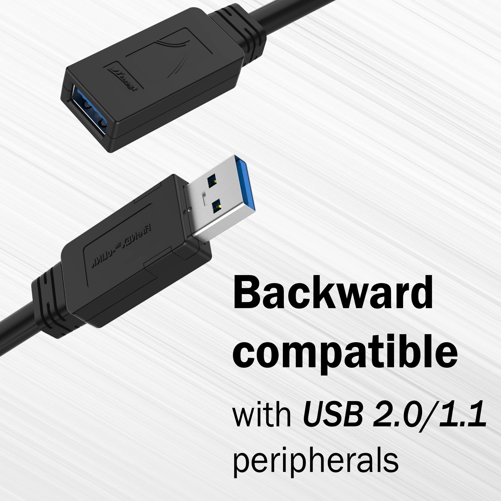 Newnex FireNEX-uLINK USB 3.0 延長ケーブル Amazon | Newnex USB 3.0 16メートル/55フィート USB A - A メス
