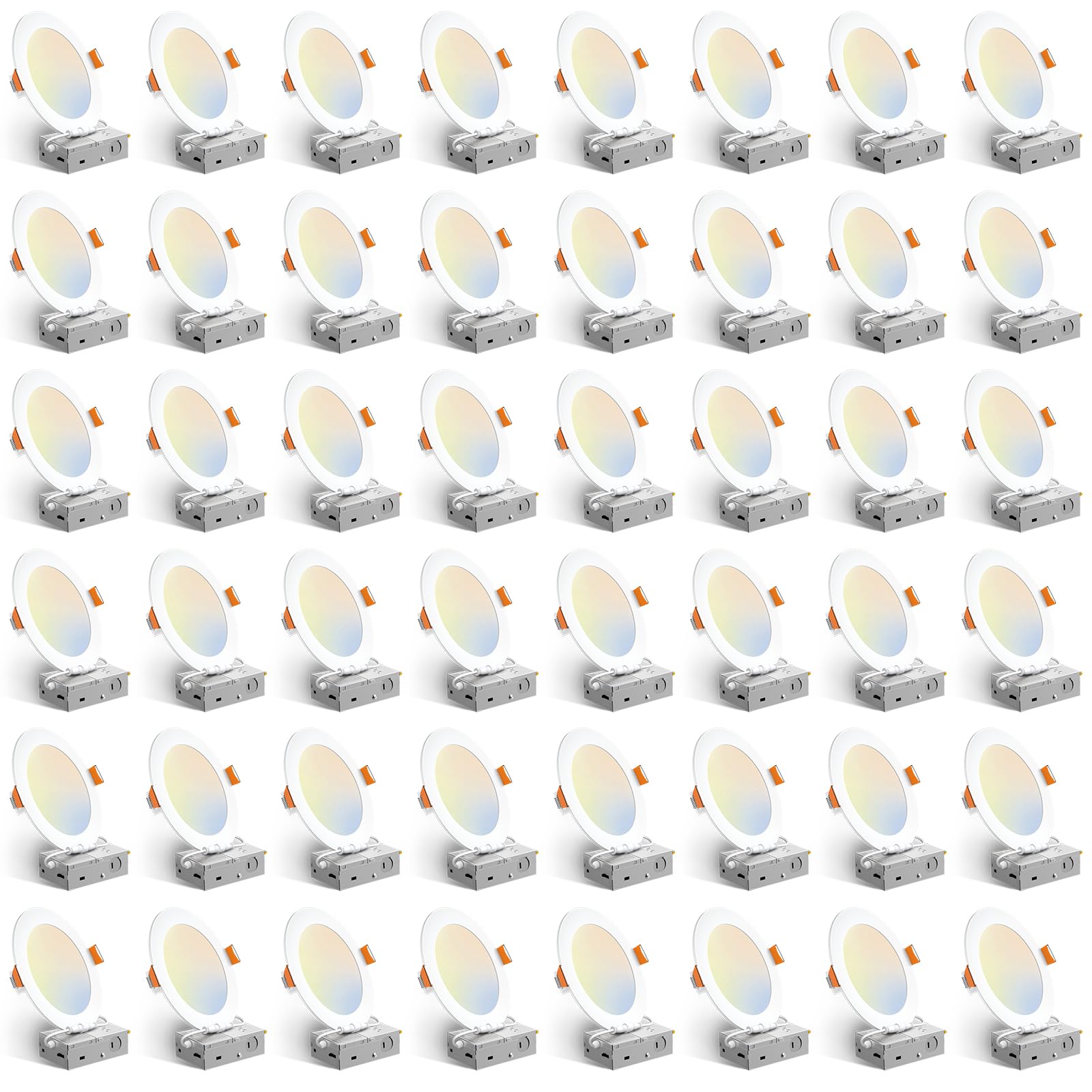 Amico LED Recessed Ceiling Lights 48 Pack