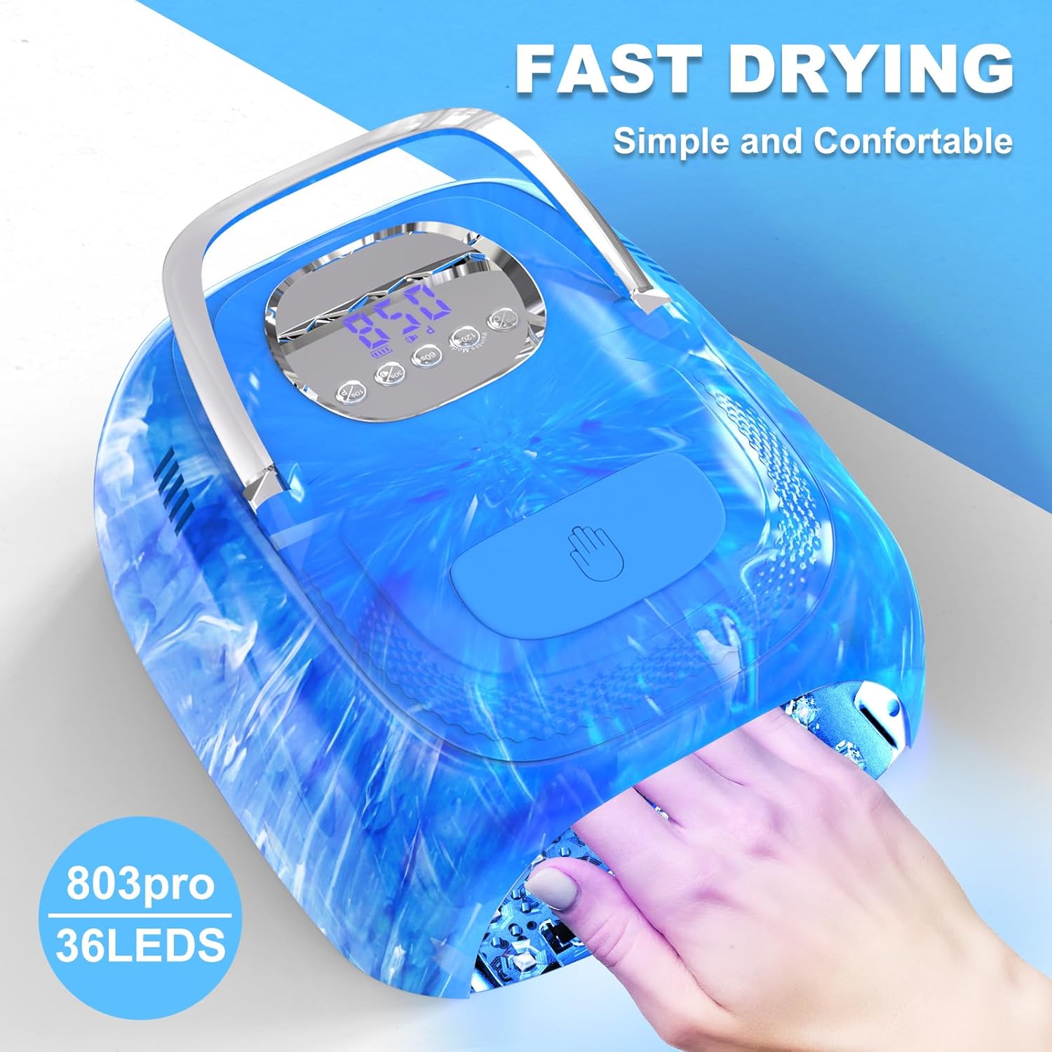 LimeGirl Lâmpada de unhas sem fio, secador de unhas LED UV potente de 72 W com contas e bateria substituíveis, luz UV para esmalte de gel, recarregável e portátil para salão e… em promoção! Veja a oferta e mais achadinhos de Cabines UV/LED 6 Hoje é o melhor dia para comprar LimeGirl Lâmpada de unhas sem fio, secador de unhas LED UV potente de 72 W com contas e bateria substituíveis, luz UV para esmalte de gel, recarregável e portátil para salão e… com aquele preço maroto! Promoção! Aproveite a oferta! 6