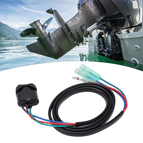 Miniatura 6 de Interruptor de ajuste e inclinación, interruptor de ajuste inclinable, interruptor de inclinación para control remoto de motores fuera de borda,