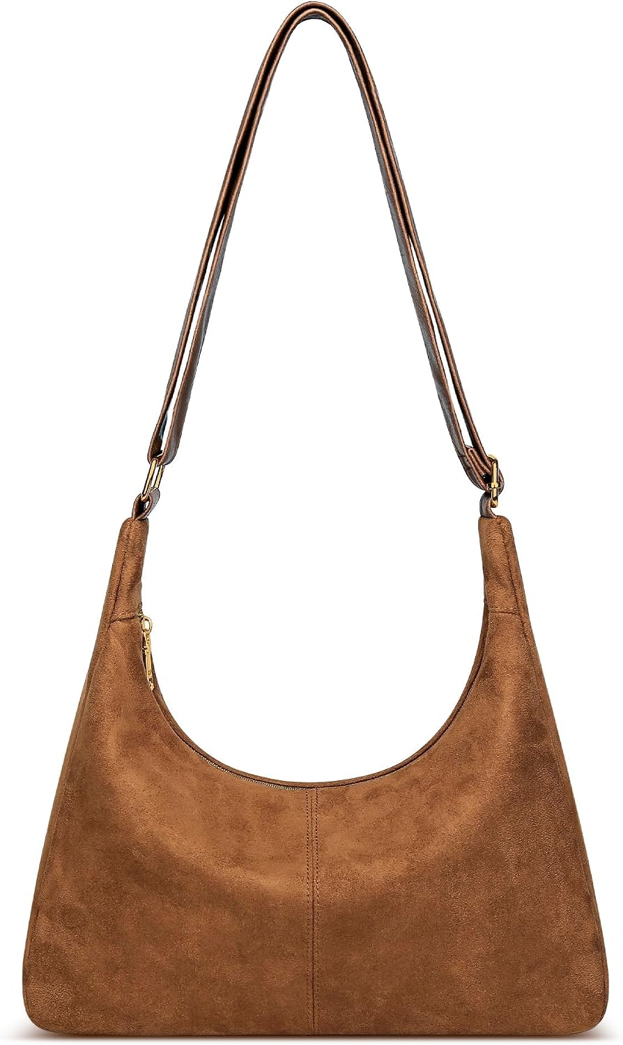KKXIU Women's Slouchy Hobo Bag Shoulder Purse for Everyday Use