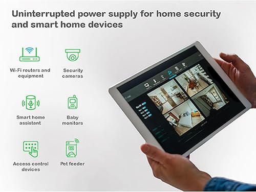 Miniatura 10 de APC Respaldo de batería de UPS y protector contra sobretensiones, UPS de 500 VA con 4 tomas de batería de respaldo, carga USB tipo C, respaldo