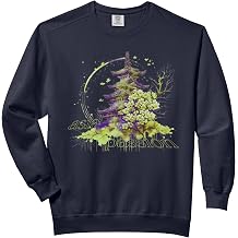 Holiday Season, Outdoors, Asia Fan, Vintage Design, Batik Casual Comfort Colors Adult Sweatshirt