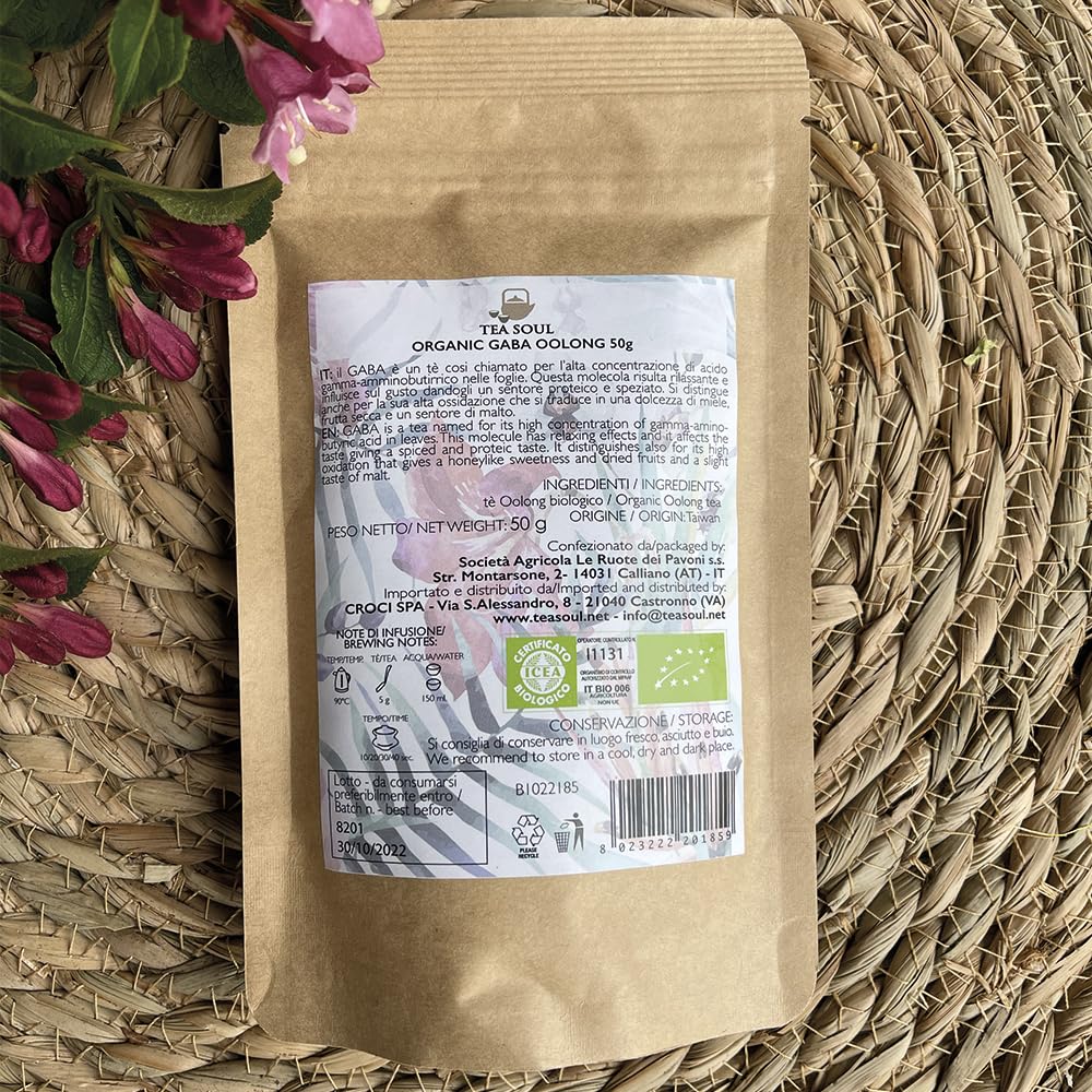 Tè Oolong Biologico Gaba - 10 g - Tea Soul