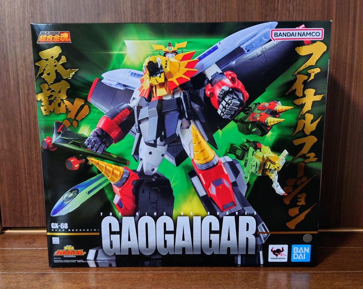 Amazon.co.jp: ()超合金魂 GX-68 勇者王ガオガイガー(再販版) KH 