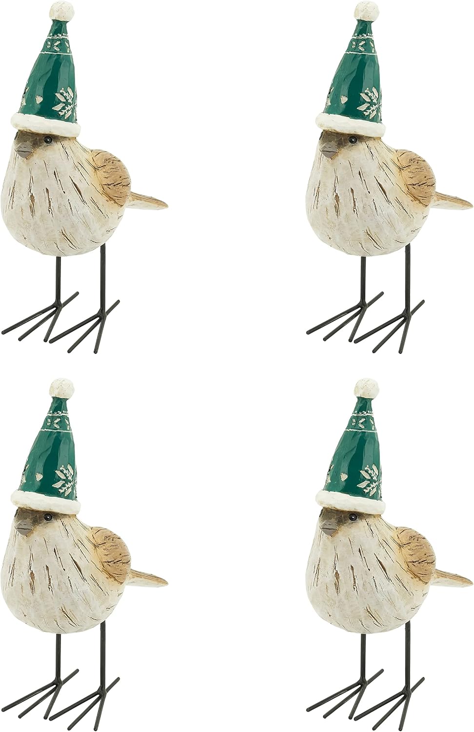 SARO LIFESTYLE Bird with Winter Hat Figurine image 2