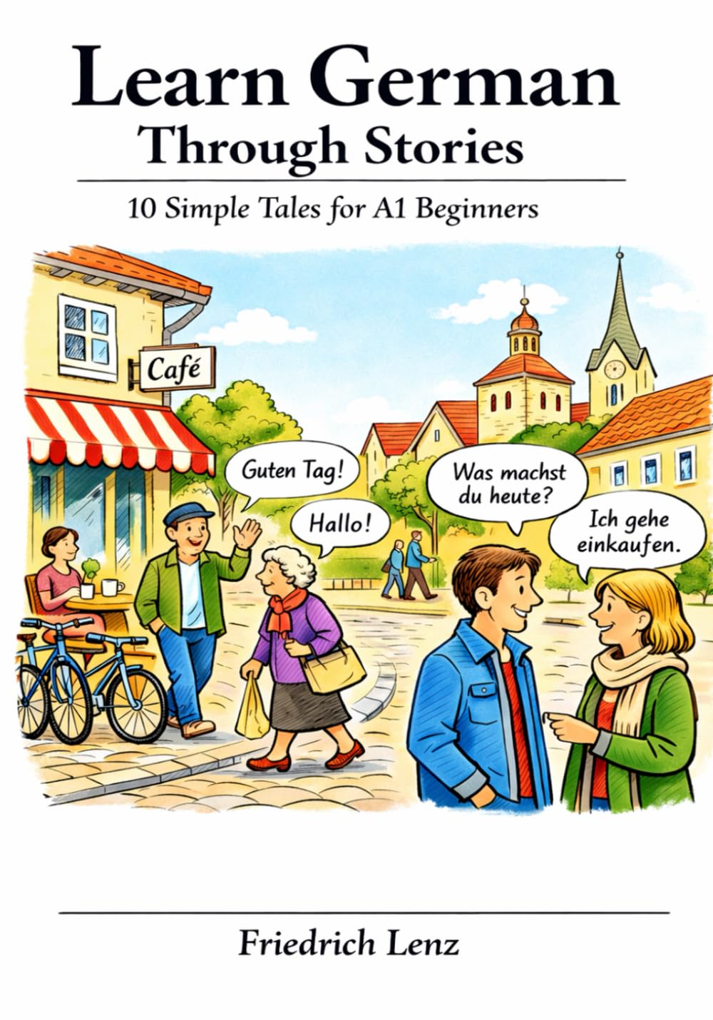 Learn German Through Stories: 10 Simple Tales for A1 Beginners: Short Stories with Easy Vocabulary, Simple Grammar, and Real-Life Situations for Absolute Beginners