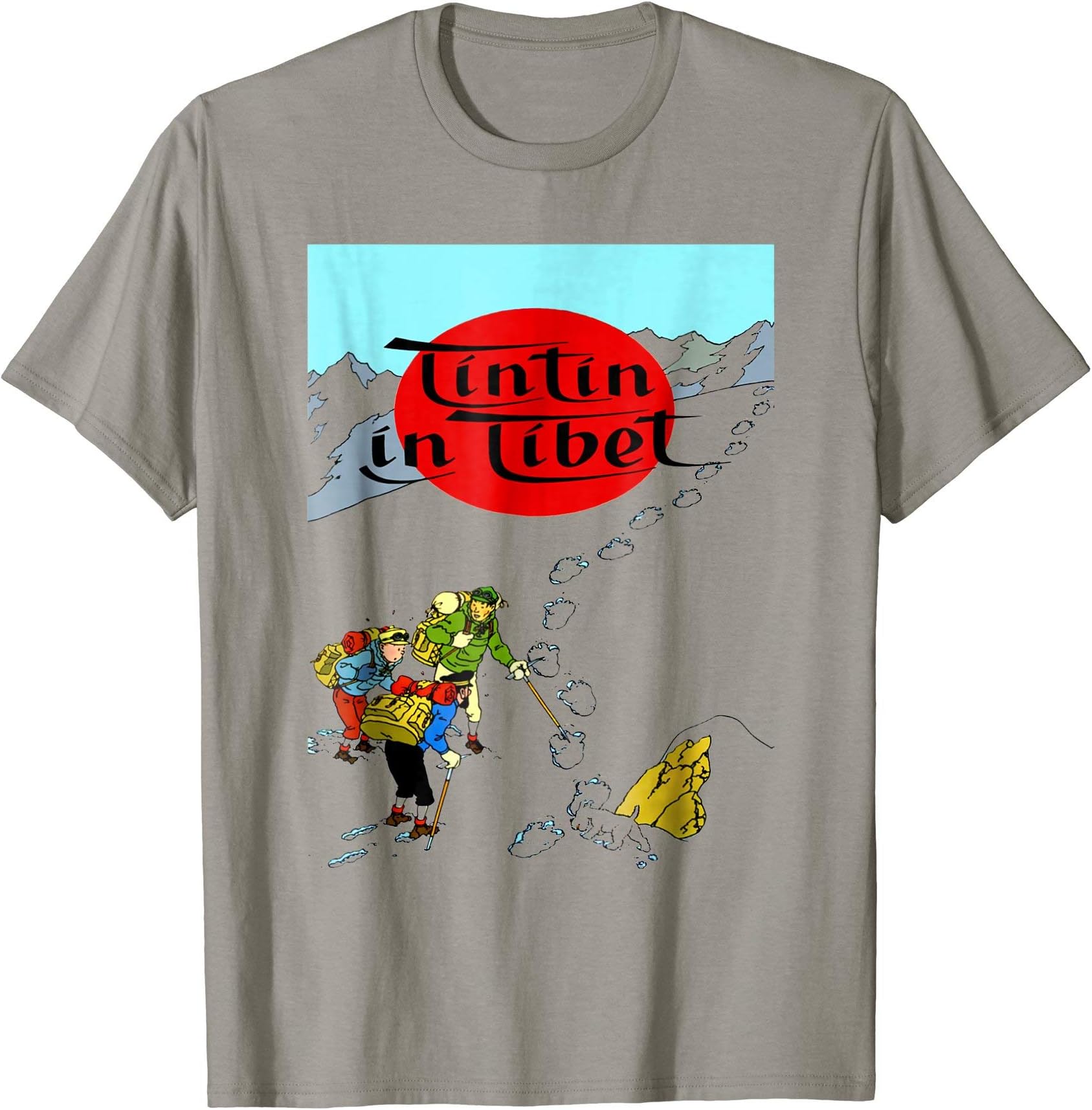 Tintin T-shirt in tibet