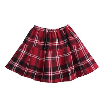 【threetimes】24SS Uniform skirt School Uniform Box Pleated Skirt Girls Woman Elasticated