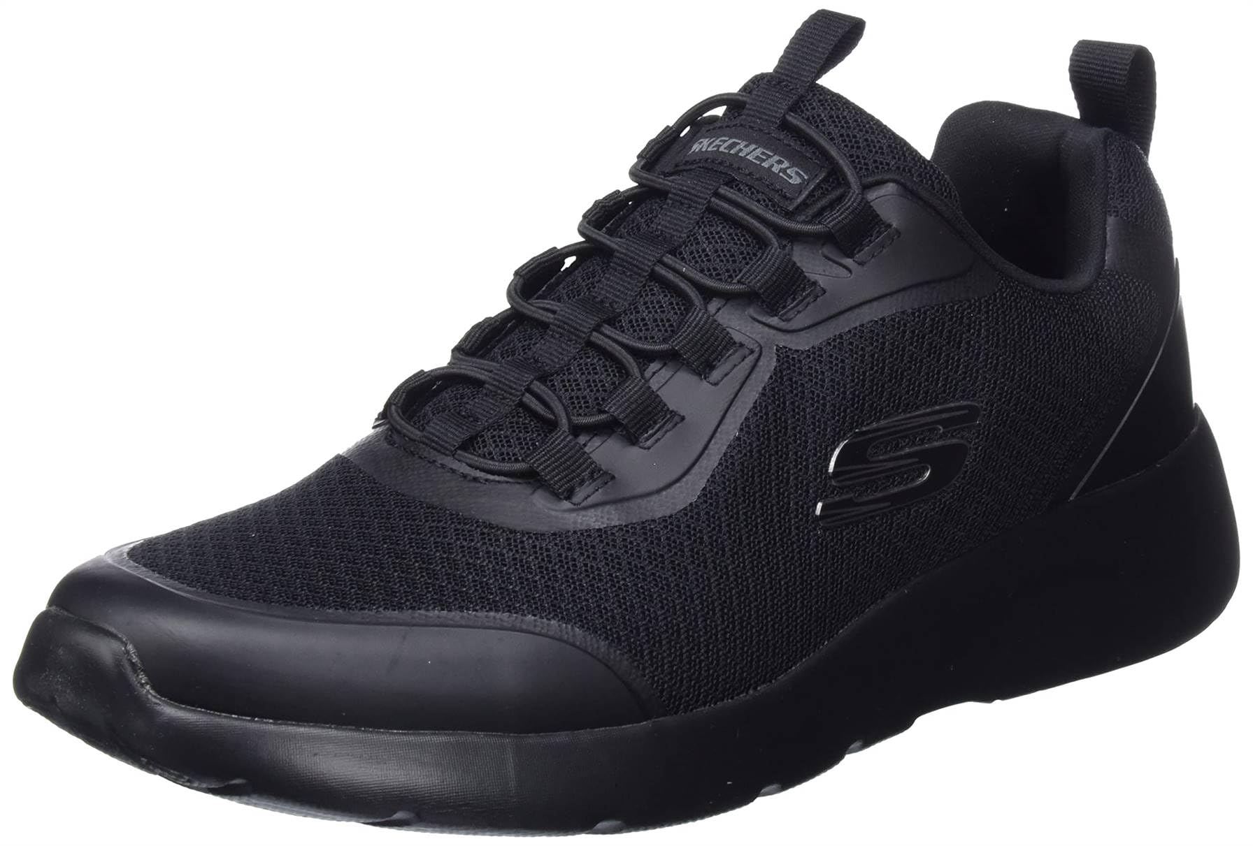 Skechers Men's Dynamight 2 Setner Trainers - Triple Black - 12. (47.5)