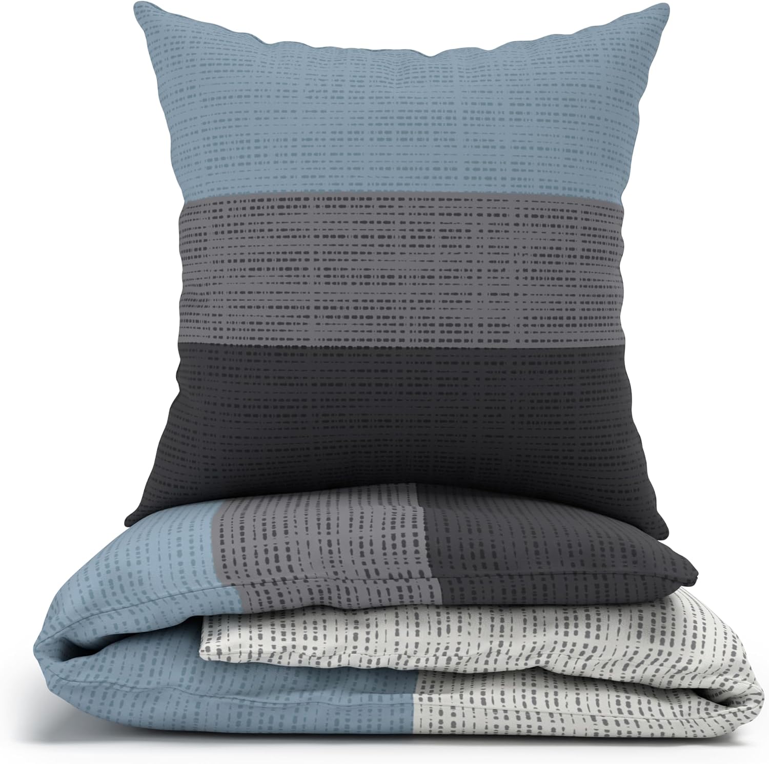 Blue, Stripe, Grey, Bianca