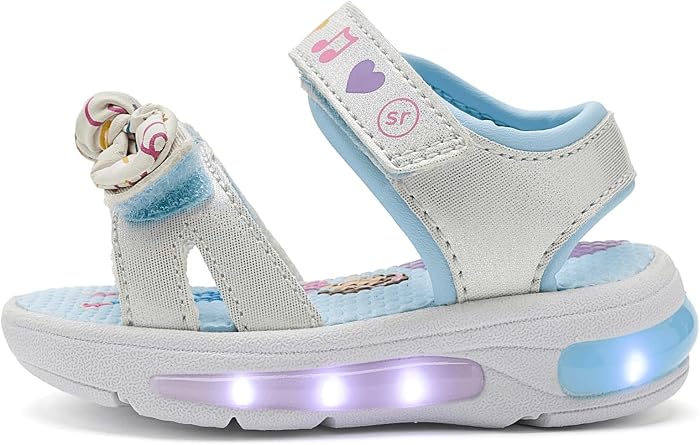 Детские сандалии Stride Rite Ms. Rachel Light Up Bow Sandal — фото 2