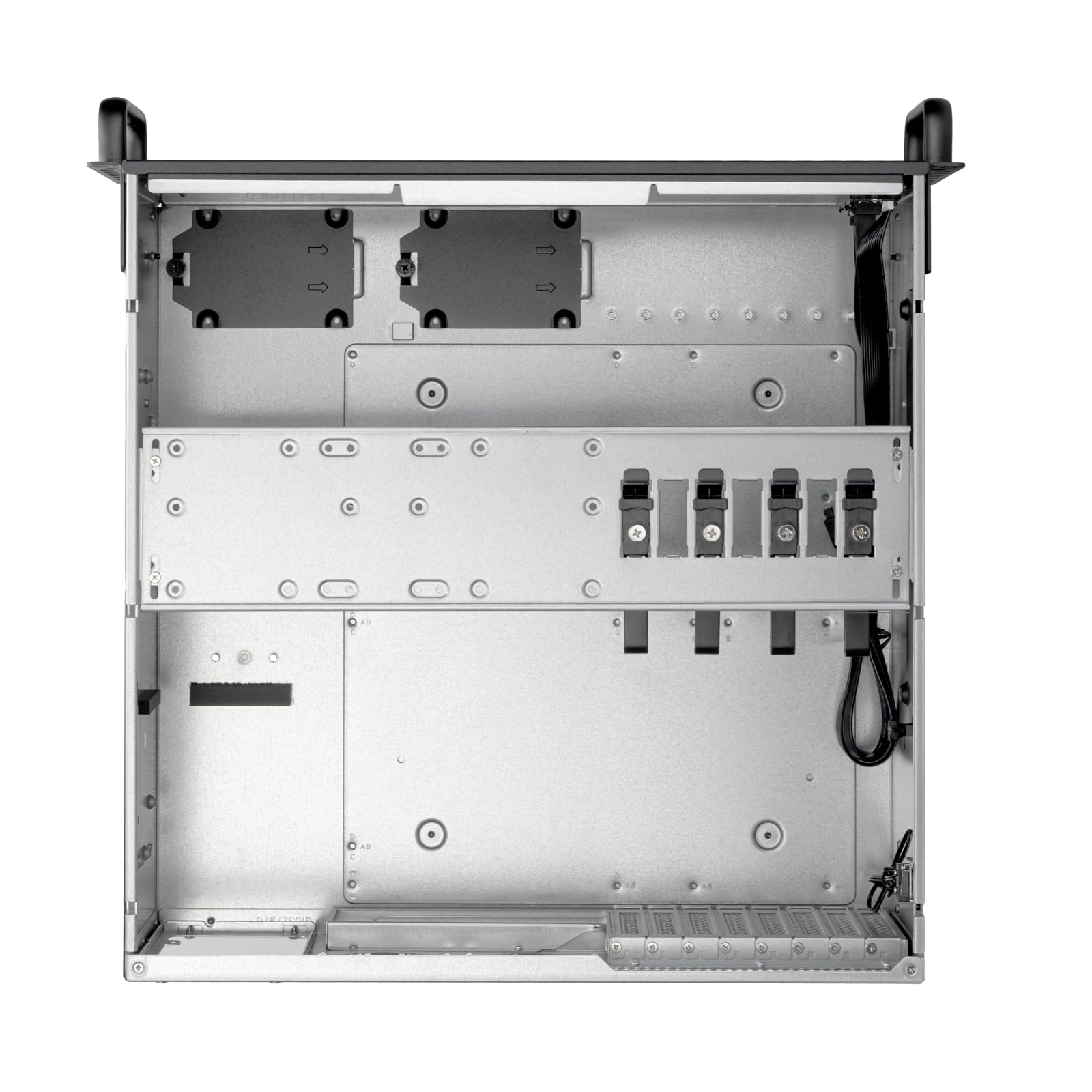 Silverstone Technology RM4A - Châssis Serveur Rack 4U Compatible avec radiateurs 360 mm améliorés, SST-RM4A