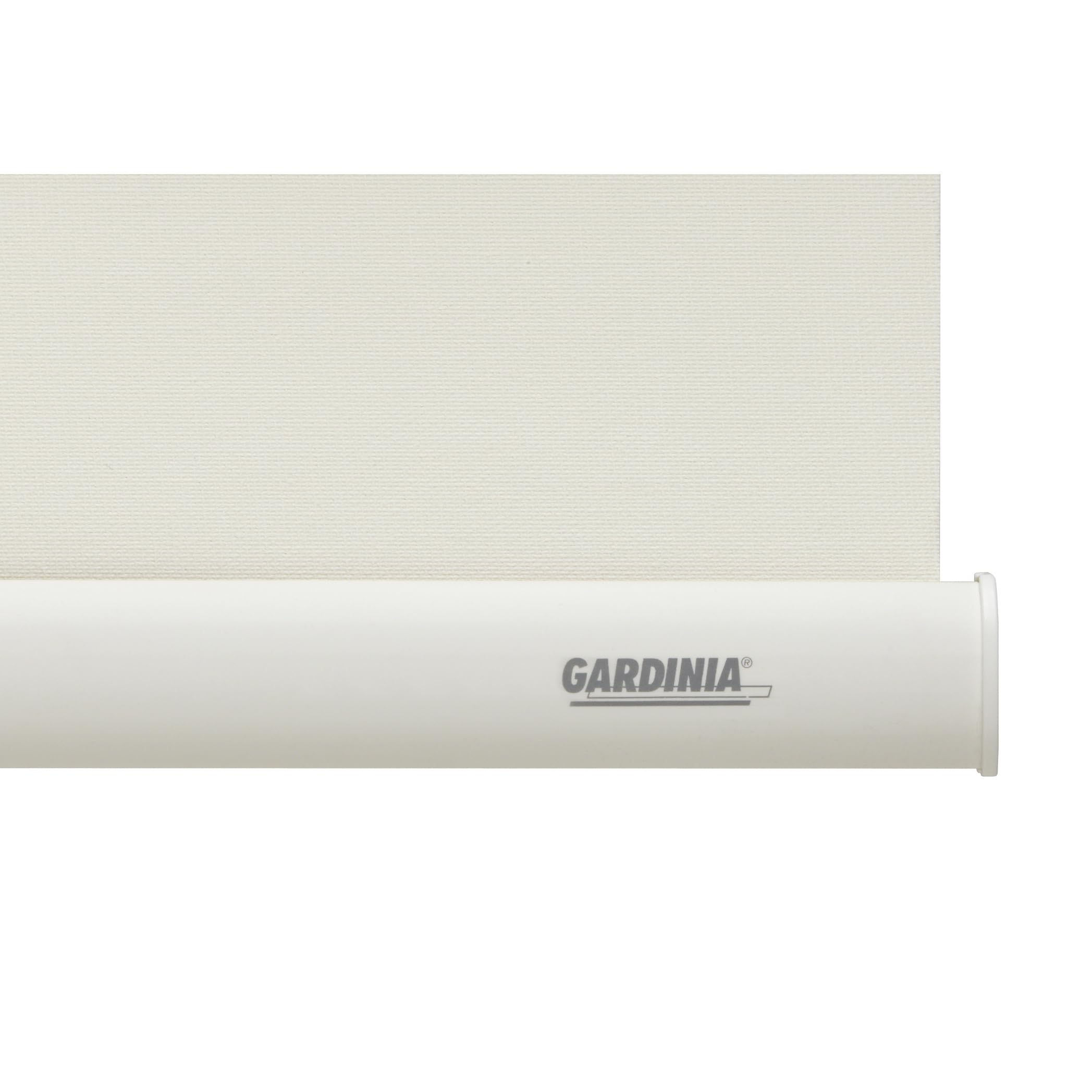 Gardinia Tenda Oscurante a Rullo con Catenella Laterale, Installazione a Parete, soffitto o nicchia, Opaca, Kit di Montaggio Incluso, Bianco, 182 x 180 cm (LxA), Tela