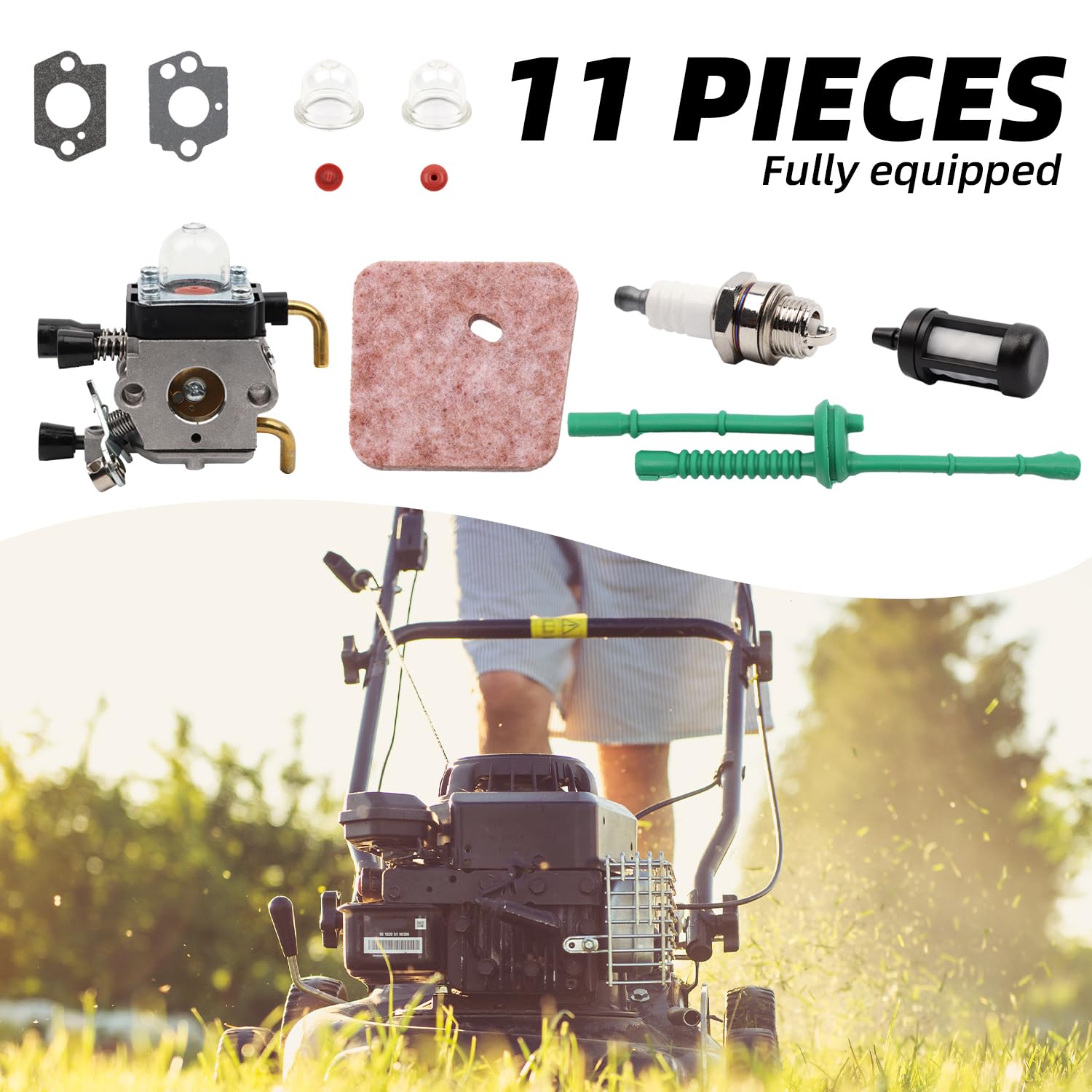 LAMPADINA PRIMER FILTRO Aria Linea Carburante Per Stihl - Foto 6