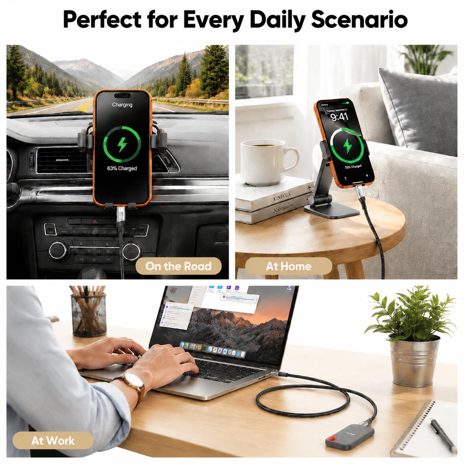 Cable de monitor USB C a USB C 3.2 Gen 2 de 3.3 pies, cable de pantalla USB C de 8 K a 60 Hz/4K a 240 Hz, transferencia de datos de alta velocidad de 20 Gbps, cable de carga ultra de función