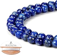 Vista 11 de Cuentas Beadnova redondas de ónix negro de 4 mm, sueltas, para hacer joyas (90-92 piezas)