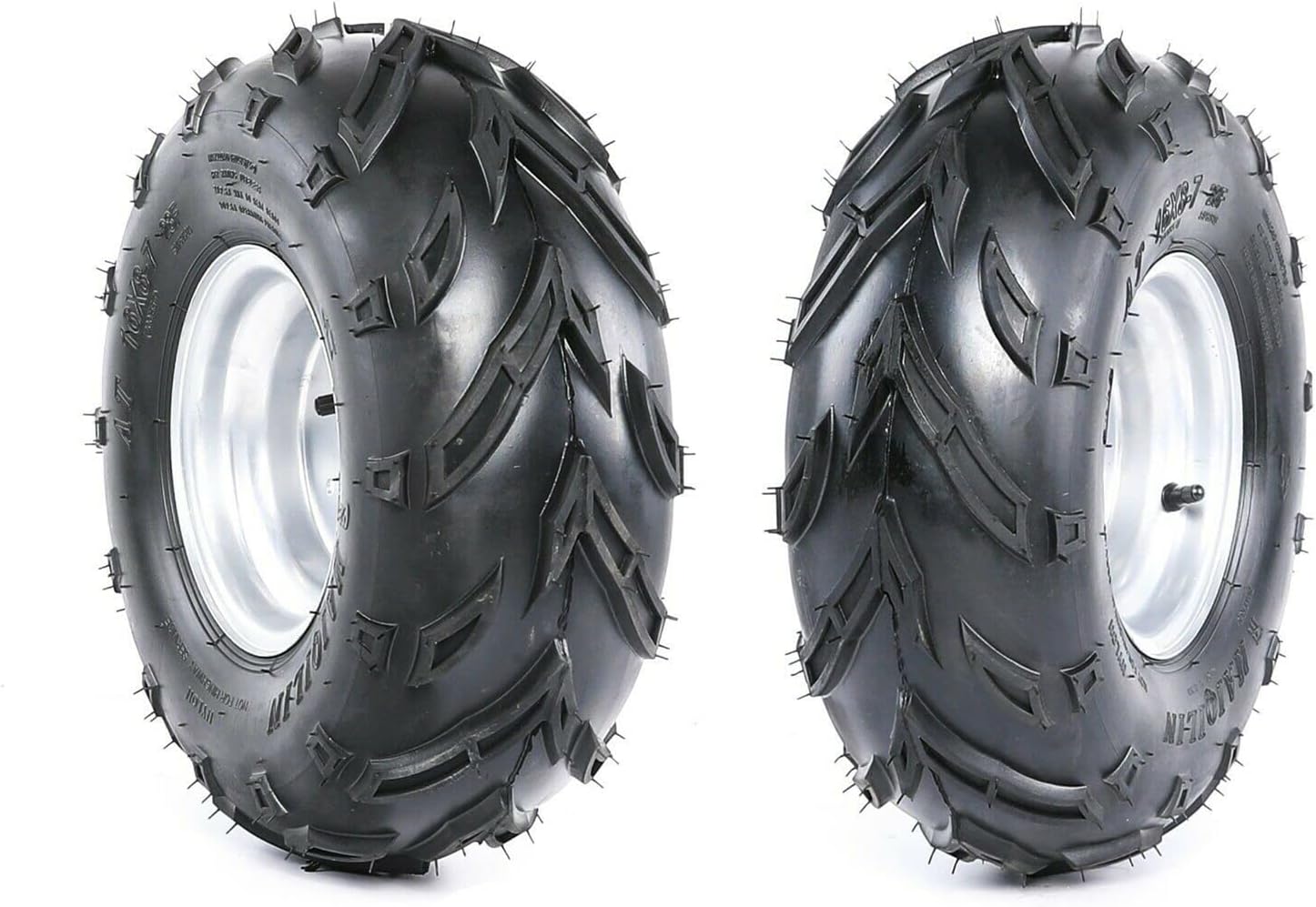 3 stud ATV Tire Go-Kart Tires 16x8-7 Off-Road Tire (2)