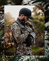 Vista 7 de SPIKA Binocular Arnés Pecho Pack, Bino Case con Telémetro Impermeable Bolsa para Caza