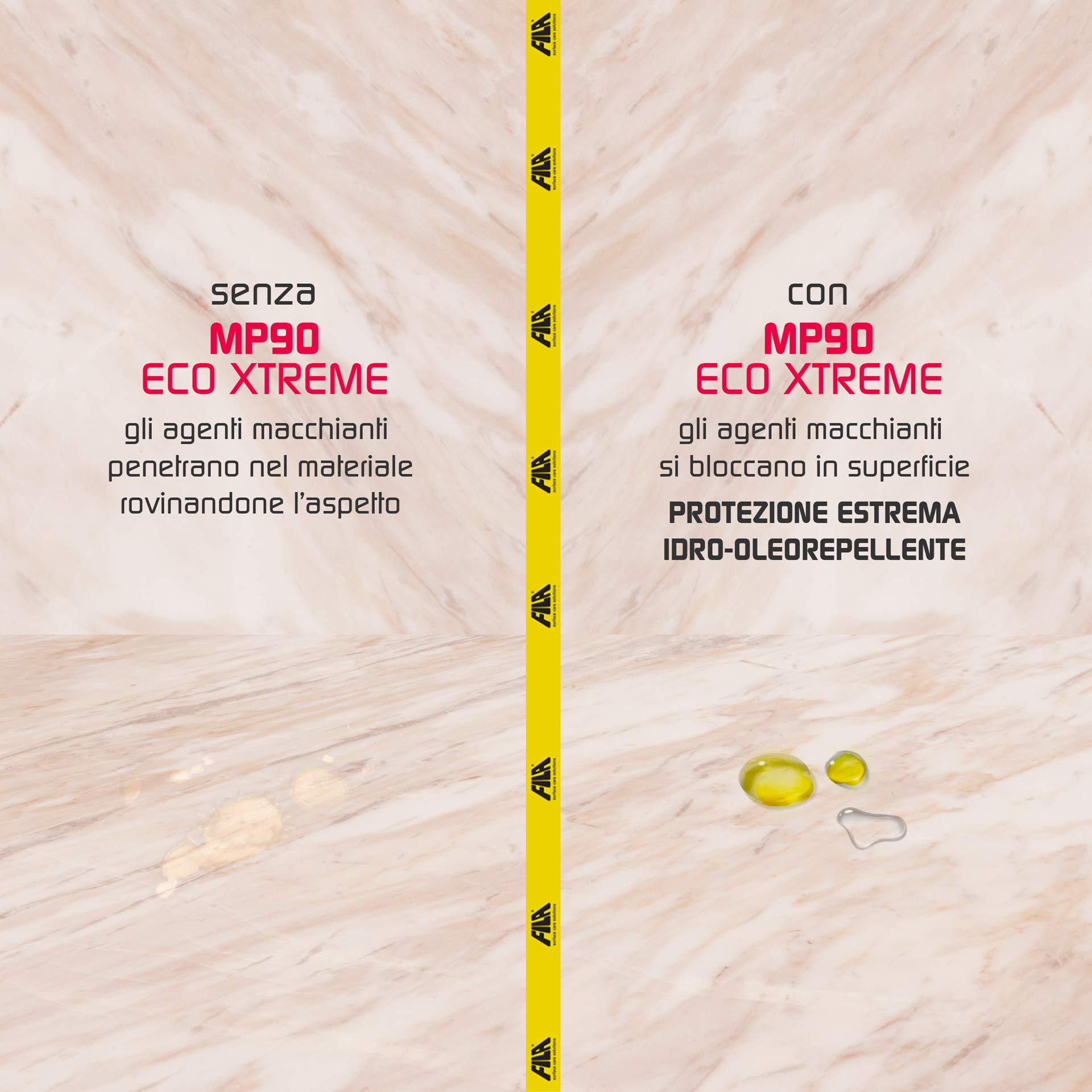 MP90 ECO XTREME, Protezione Estrema Idro Oleo Repellente Ecocompatibile, 375ml & CLEAN&SHINE, Detergente Spray Multisuperficie per la Casa, 750 ml