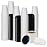 Smygoods White Disposable Paper Coffee Cups with Lids (12 OZ, 100 Count) For Hot Beverages, Tea, Espresso, Cocoa - To Go Drink Containers, Caf & Office