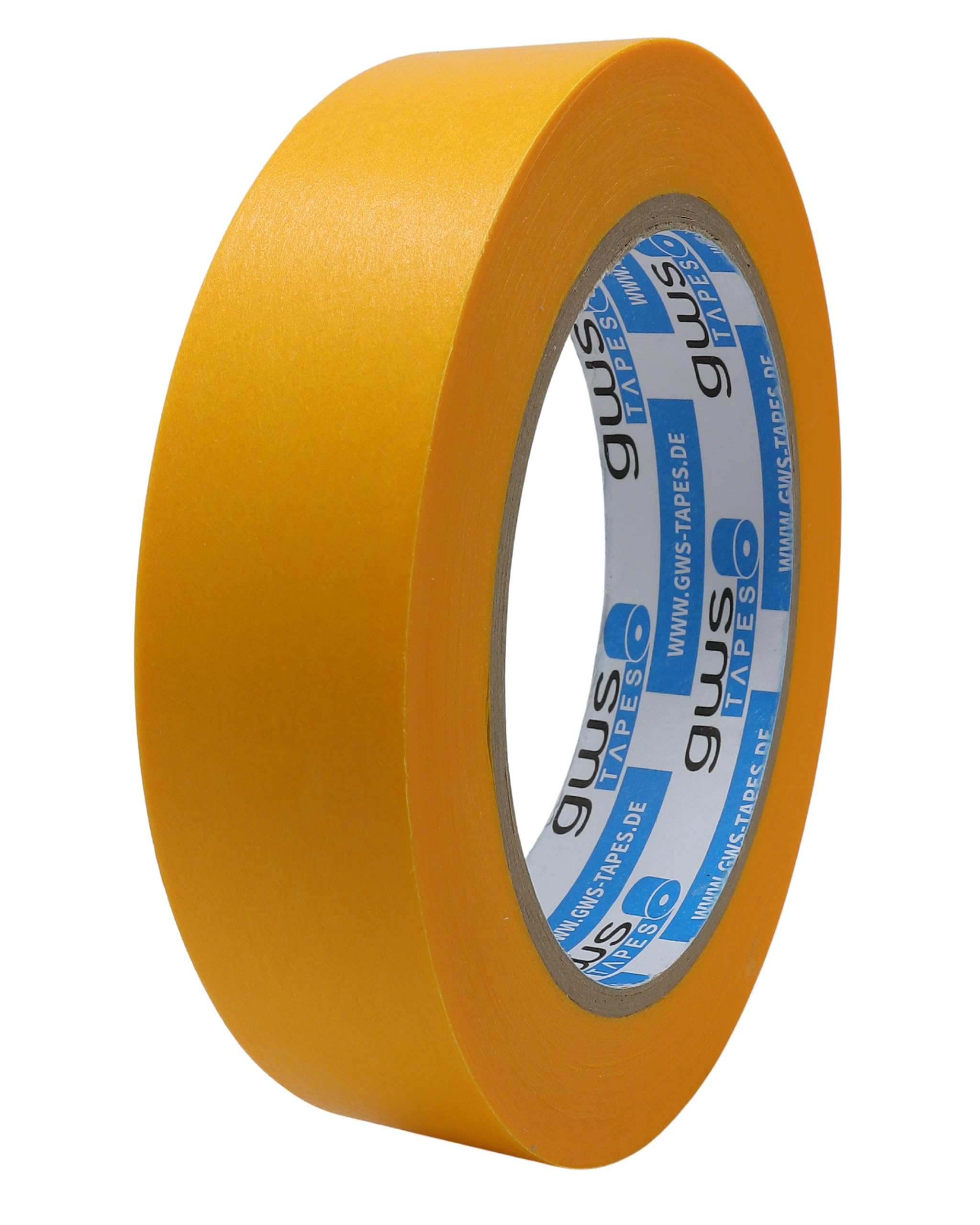 gws 48 rollen Goldband, Malerband zum Abkleben zum Streichen, Malen, Lackieren, Basteln und vielem mehr, Maler-Abdeckklebeband, Rückstandsfrei entfernbar, dünn & stabil mit je 50 m x 25 mm