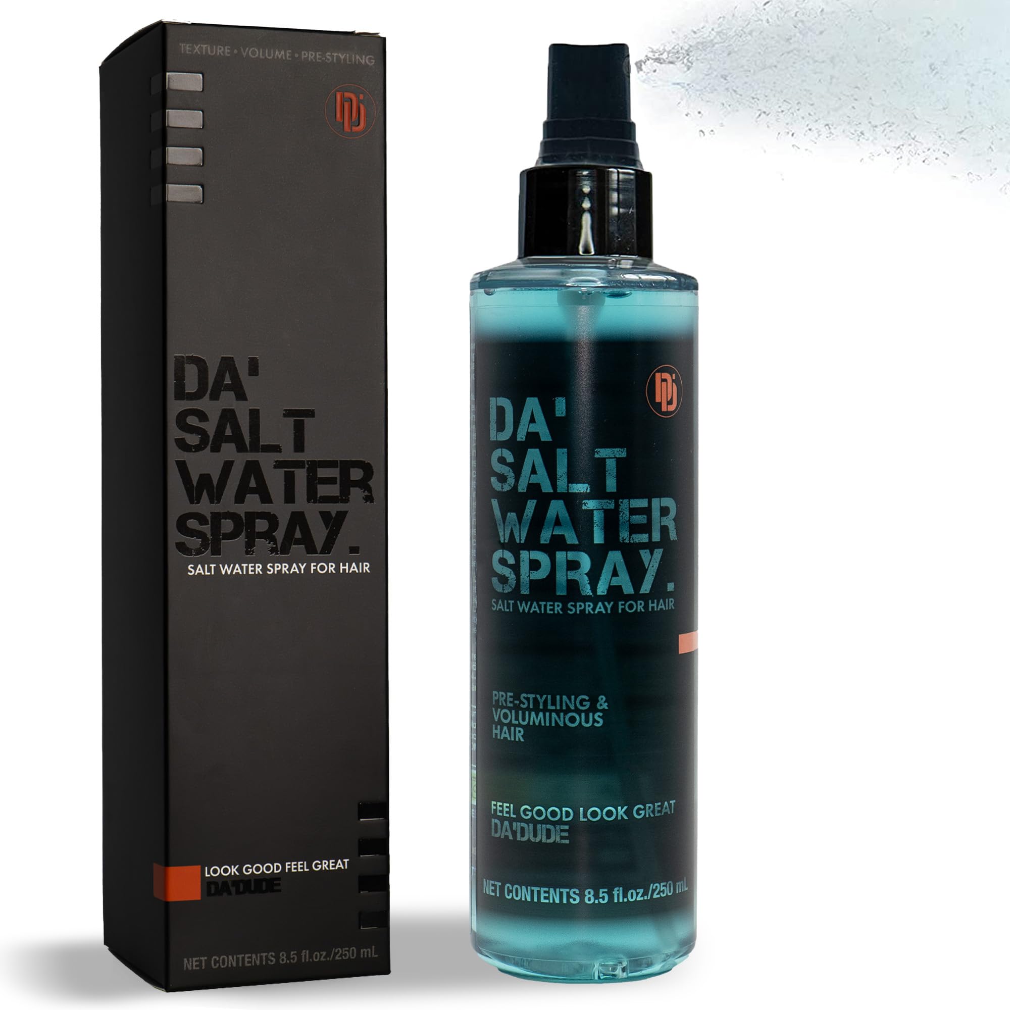 Da Dude Sea Salt Spray - Agua de Mar - Voluminizador y texturizante del cabello para hombres y mujeres - Surf Spray 250ml