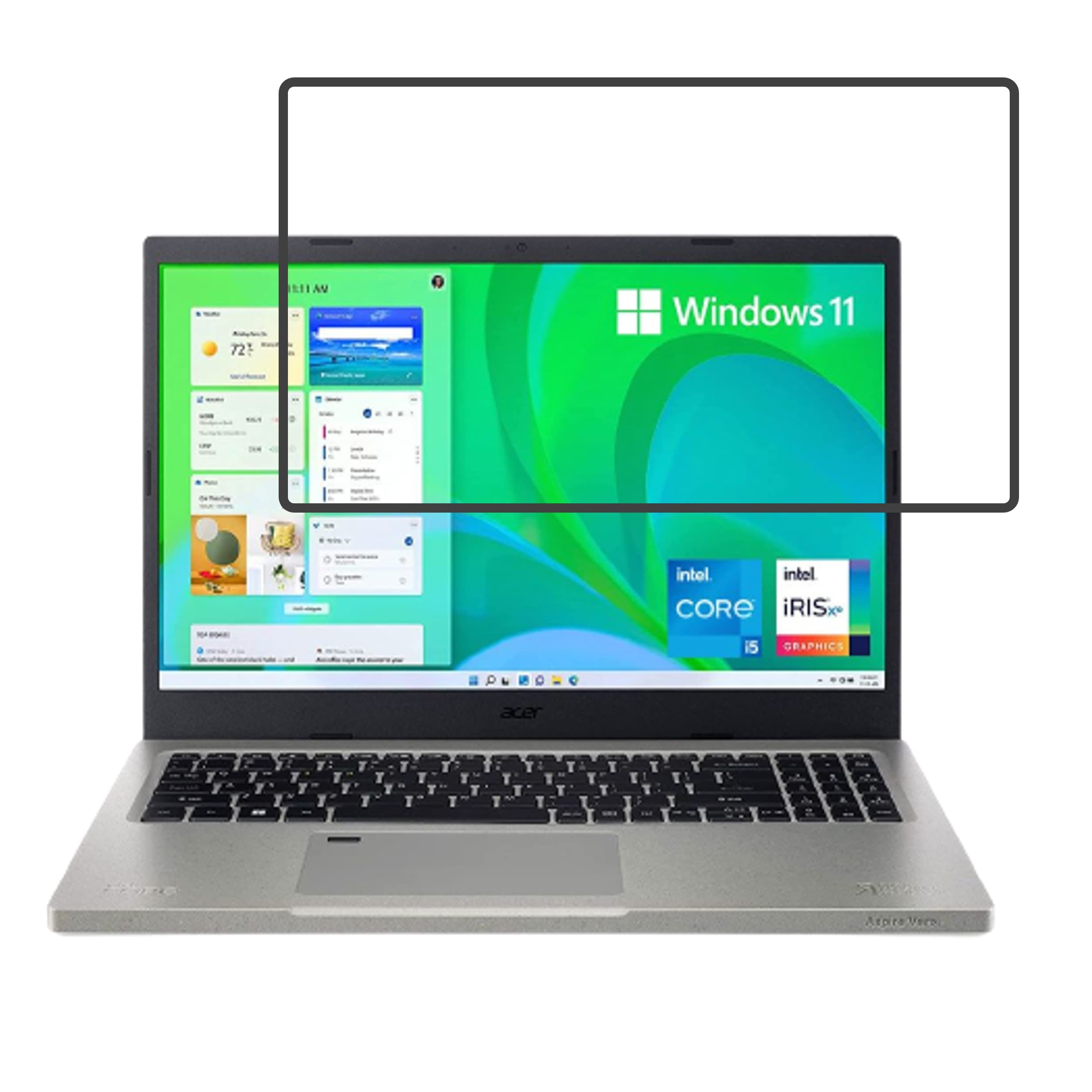 DVTECH® 9H Protective Ultra Clear Unbreakable laptop Screen Protector for Acer Aspire Vero Green intel core i5 11th gen (15.6 inch) (Not a Tempered glass) (B0BN6DTY97) Amazon Price History, Amazon Price Tracker