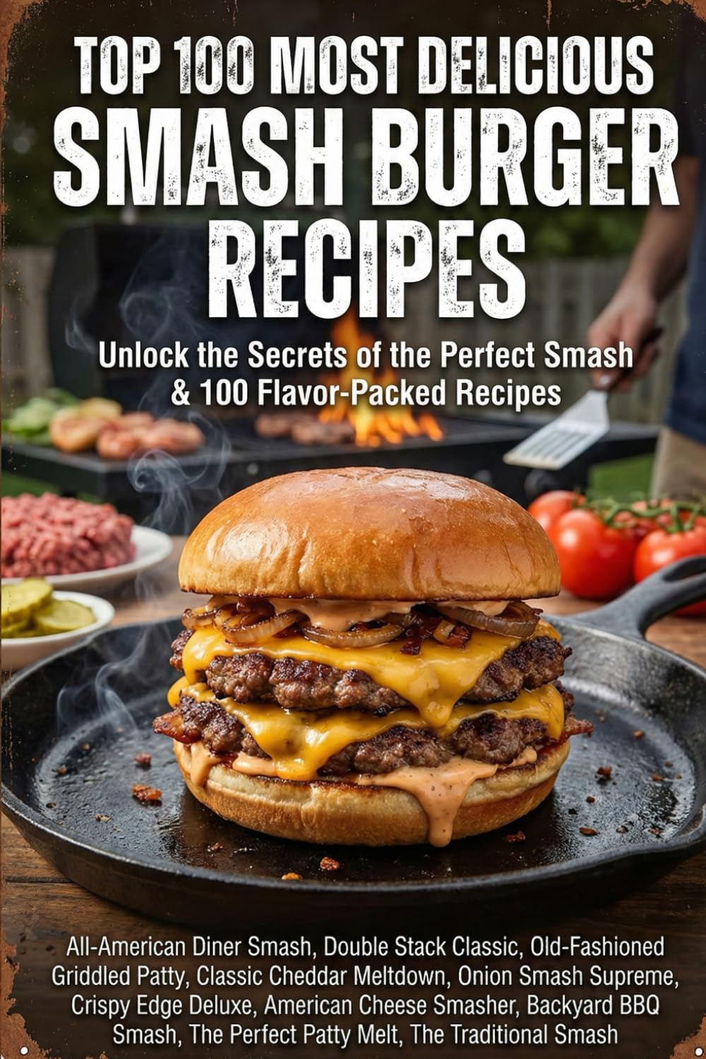 Top 100 Most Delicious Smash Burger Recipes: Unlock the Secrets of the Perfect Smash & 100 Flavor-Packed Recipes