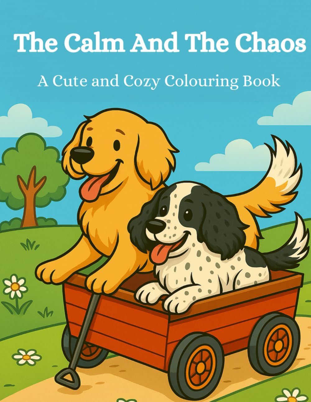 The Calm and The Chaos: A Cute and Cozy Colouring Book