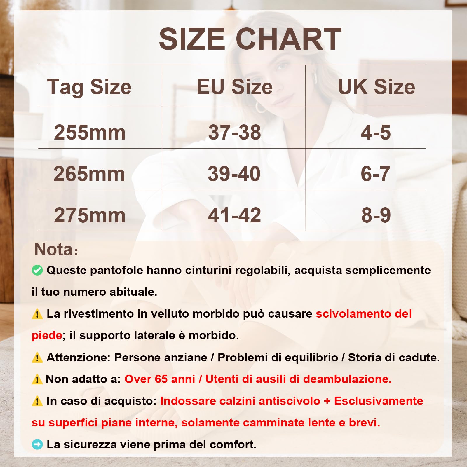 Pantofole Donna Ciabatte in Velluto a Coste per Casa Comode e Regolabili with Memory Foam Eleganti Morbide Antiscivolo Slippers