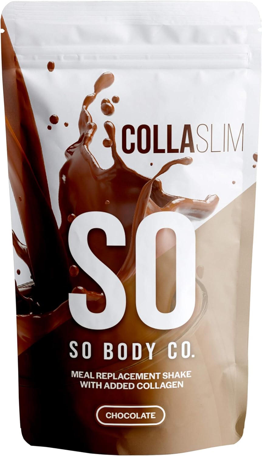 CollaSlim, Meal Replacement Shake with Added Collagen, Vitamins and Minerals, 800g, Balanced
