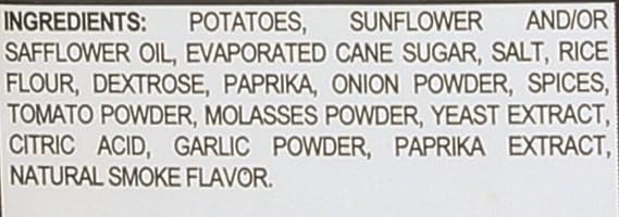Boulder Canyon, Chips Potato BBQ, 2 Ounce