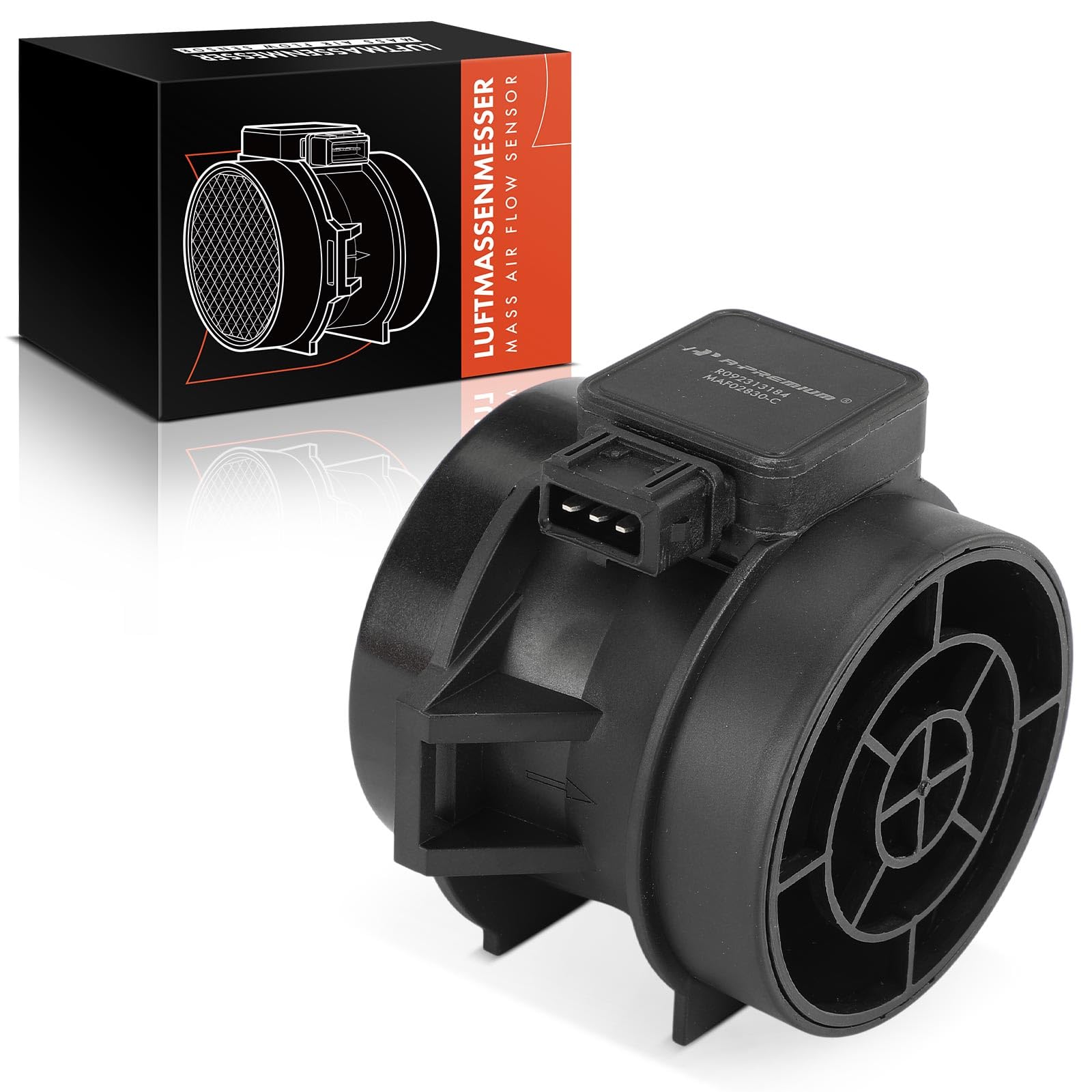 Frankberg Sensore aria di aspirazione 3-Poli Compatibile con Defendel Station Wagon L315 L316 Discovery II L318 Defendel Pick-up L316 Defendel Cabrio L316 Freelandel L314 AF10253-12B1,MHK100620