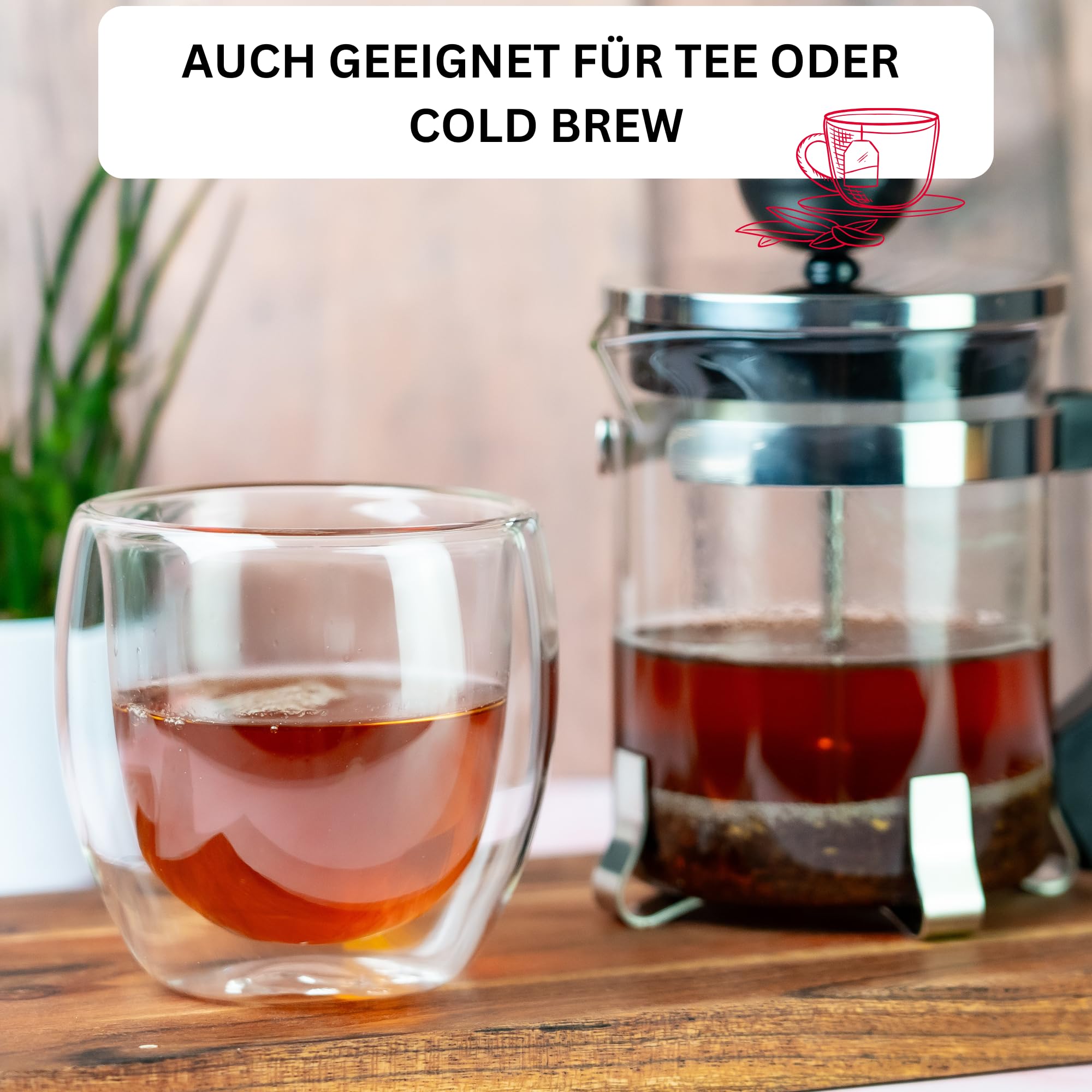 Westmark Caffettiera francese French Press, 500 ml, Brasilia, Senza BPA, Acciaio inox, 24702260