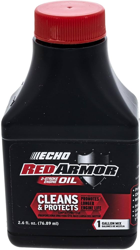 Amazon.com: Echo 6550002 Red Armor 5.2 oz 2-Cycle Oil Blend