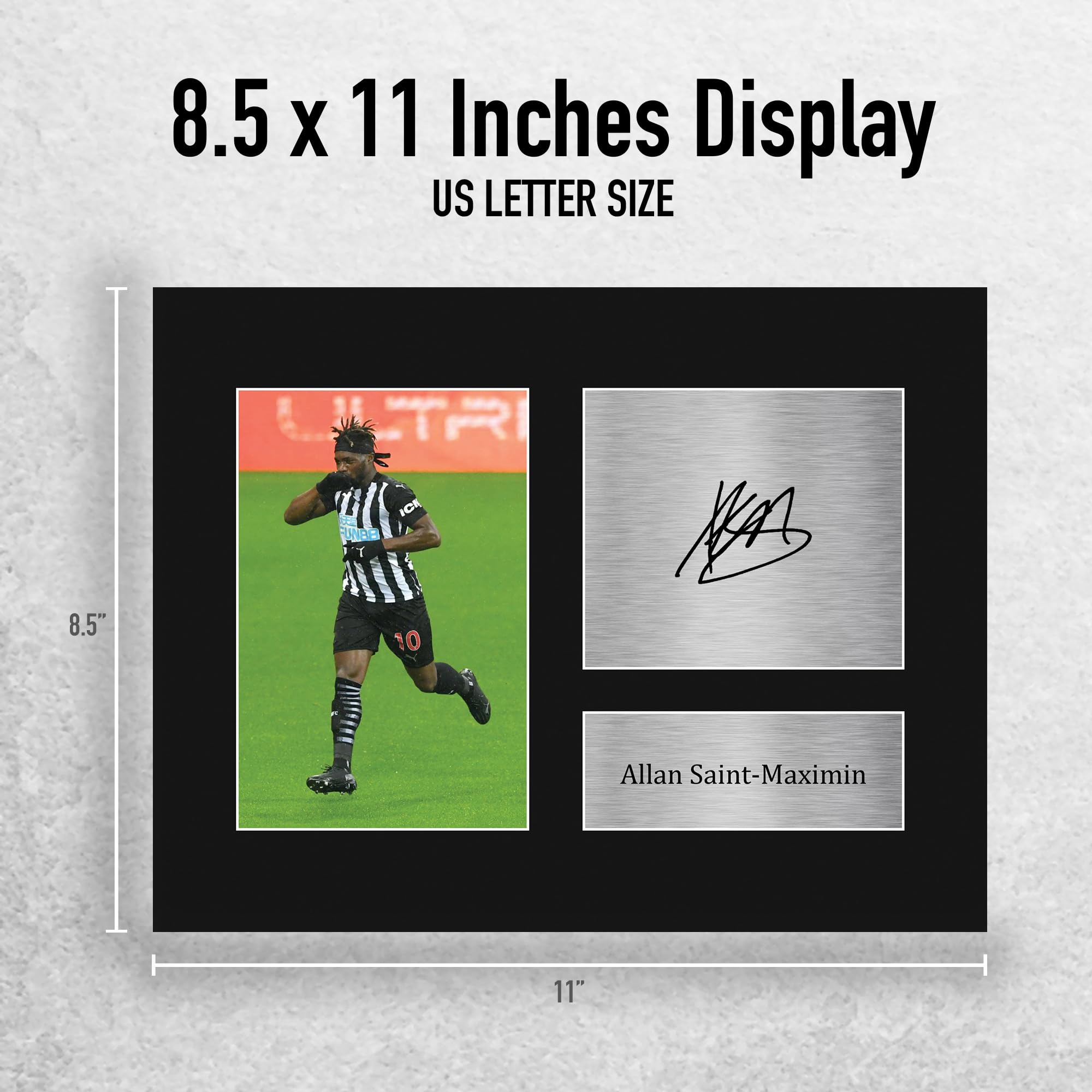 Rio Ferdinand①直筆サイン入り大型ポストカード②'09リーグ優勝写真 Amazon.com: HWC Trading Allan St Maximin Newcastle United Gifts