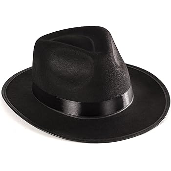 black fedora hat amazon
