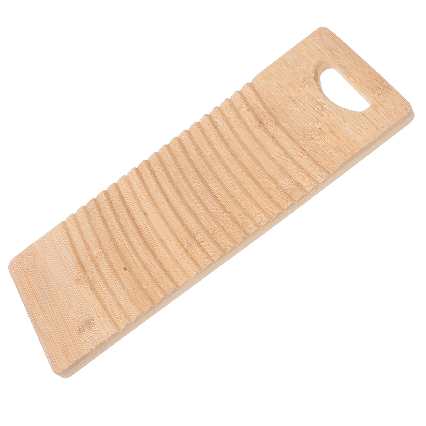 PACKOVE ASSE per Lavare Mano Vestiti in Legno Resistente Design Vintage Utensile Portatile per Bucato Domestico Motivi Onde per Lavanderia e Facile da Usare