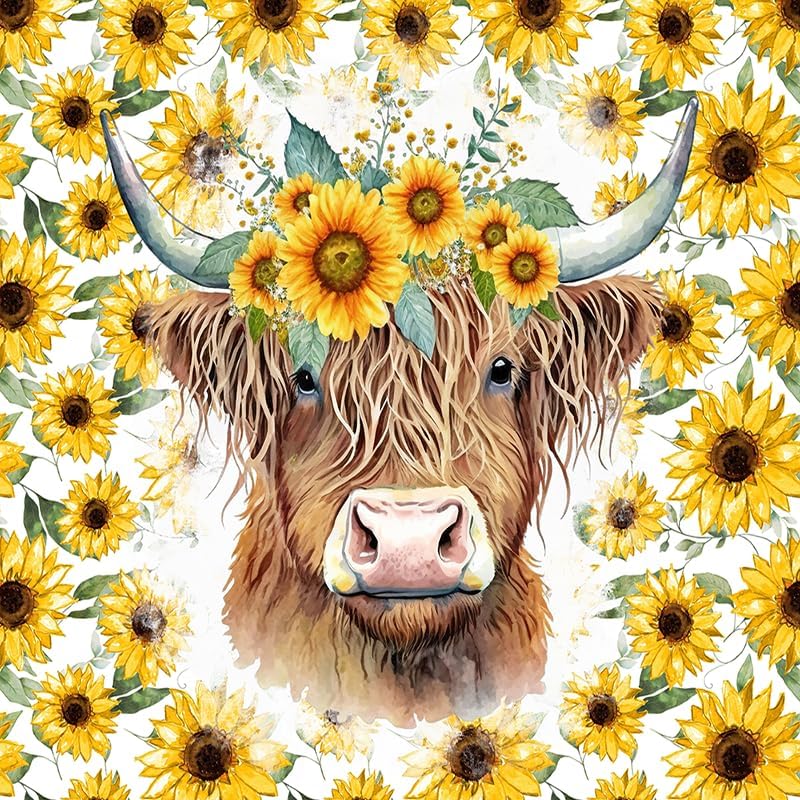 Miniatura 4 de Vaso de acero inoxidable de 20 onzas con tapa, diseño de vaca rústica con girasol, con diseño de vaca, para mujer, termo para bebidas frías y