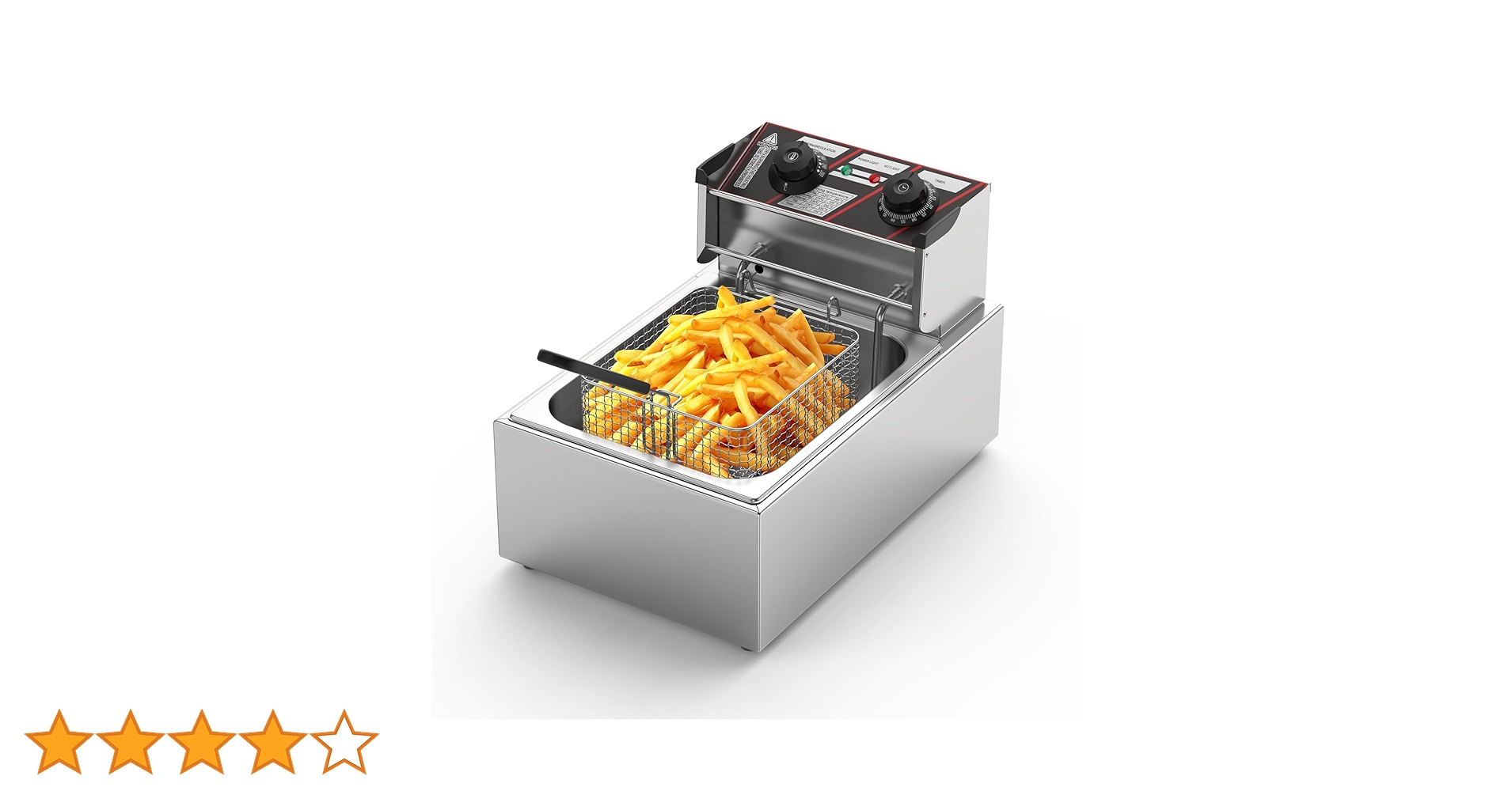 Amazon.co.jp: BriSunshine 電気フライヤー 10L 卓上フライヤー