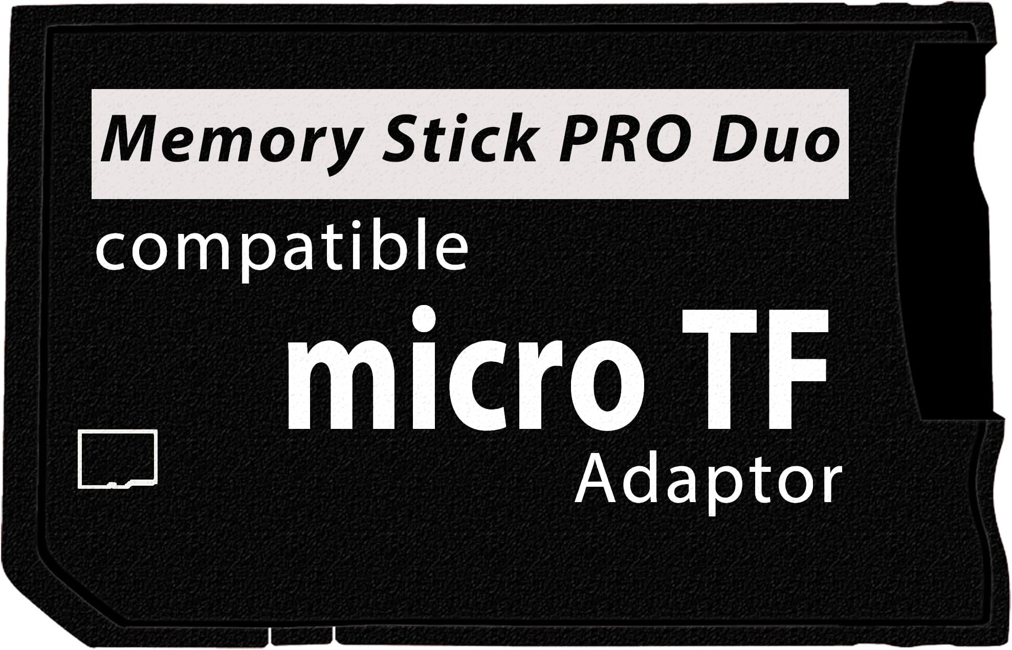 LEAGY PSP 1000, PSP 2000, PSP3000 Memory Stick Adapter, Micro SD to Memory Stick PRO Duo MagicGate Card for,Handycam, Camera, Sony Playstation Portable
