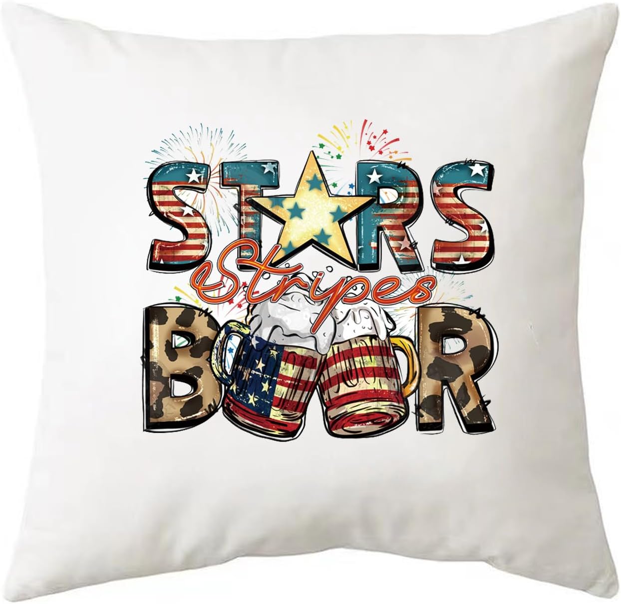 Independence Day Heat Transfer Iron on Patches 4th of July Iron on Vinyl for Clothing Patriotic Iron on Stickers 6 Sheets Flag Decorative Patches America Appliques for Clothes Decoration