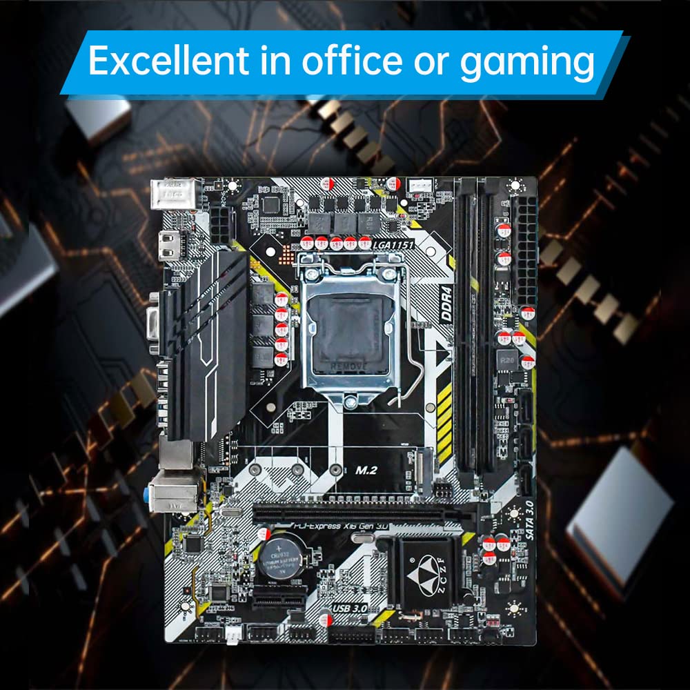 H310A4 V1.1 płyta główna do gier 2666 MHz częstotliwość LGA1151 (Intel 6/7/8/9. generacji) kompatybilna z Core i3/i5/i7 i Celeron/Pentium
