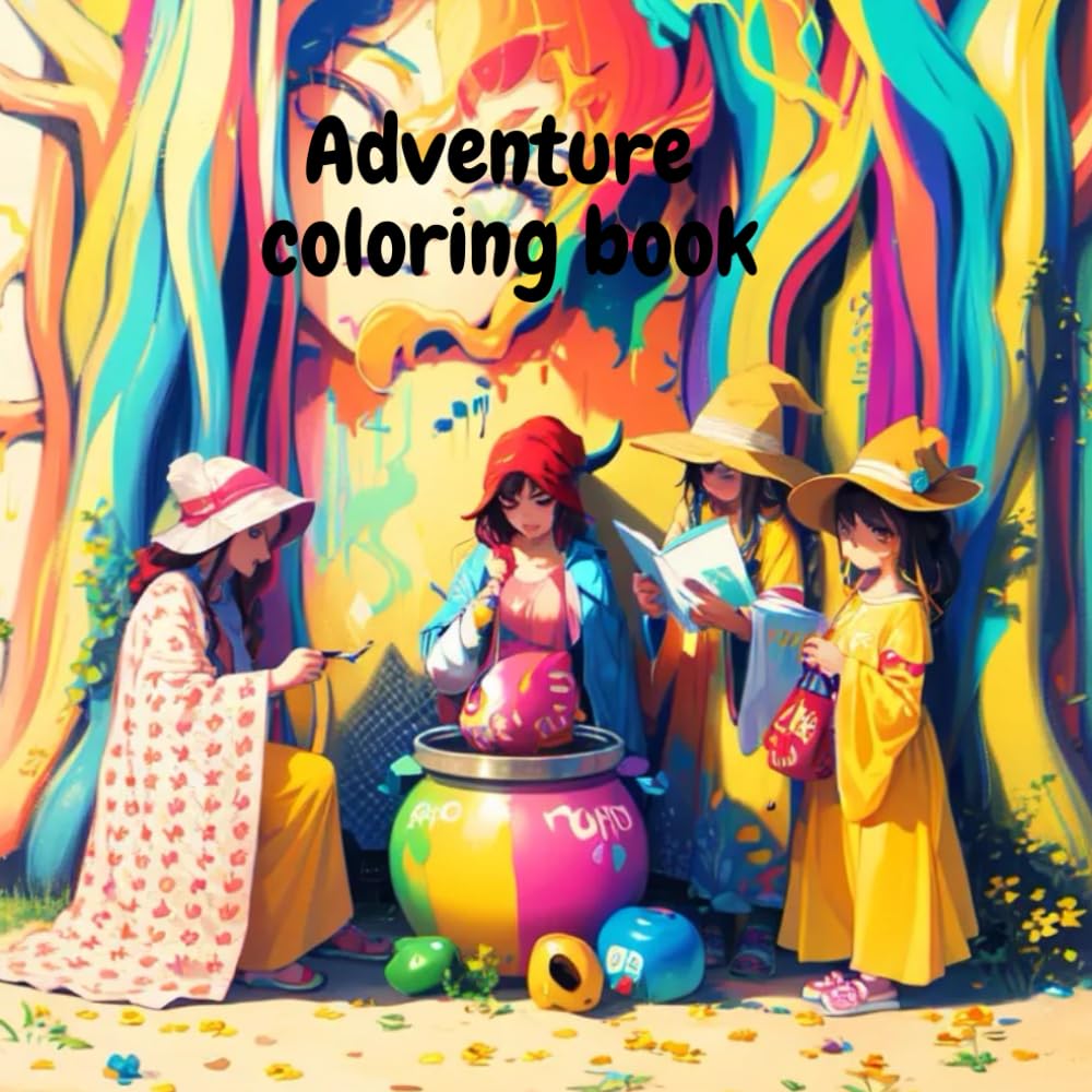 Adventure Coloring Book