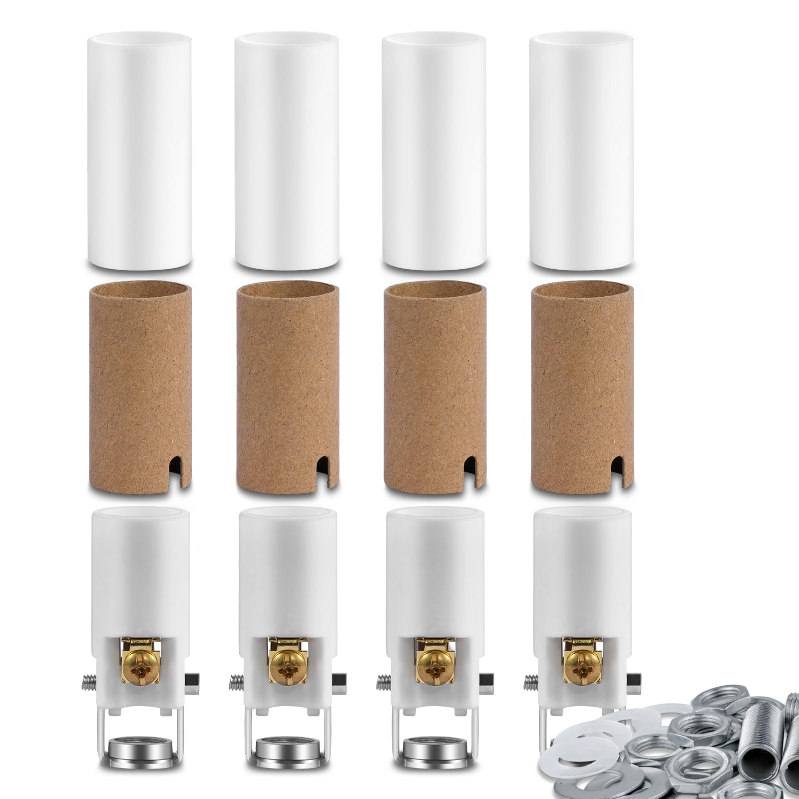 E12 Candelabra Socket - Ceramic Light Holder -1 E12 Candelabra Socket - Ceramic Light Holder -1